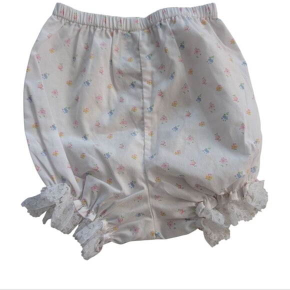 Sesame Street Y2K Infant Girls White Floral Dress Bloomers Lace‎ Ruffle - Picture 8 of 9